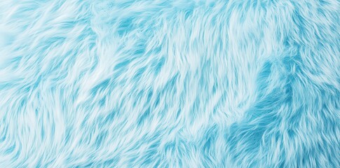 A soft, fluffy texture in pastel blue, resembling fur or a cozy blanket, creating a warm and inviting aesthetic.