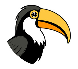 Obraz premium Tukan ilustracja