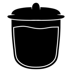 jug kitchenware solid icon