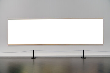 blank fame in gallery