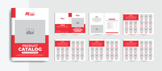 Editable Fashion Product Catalog Design