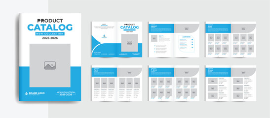 Editable Fashion Product Catalog Design