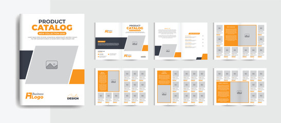 Editable Fashion Product Catalog Design