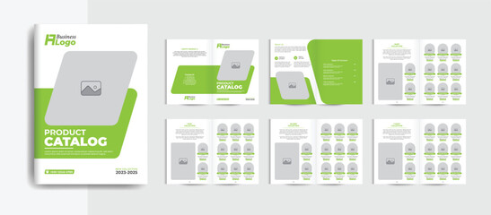 Editable Fashion Product Catalog Design
