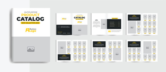 Editable Fashion Product Catalog Design