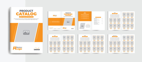 Editable Fashion Product Catalog Design
