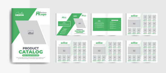 Editable Fashion Product Catalog Design