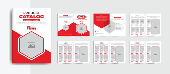 Editable Fashion Product Catalog Design