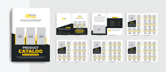 Editable Fashion Product Catalog Design