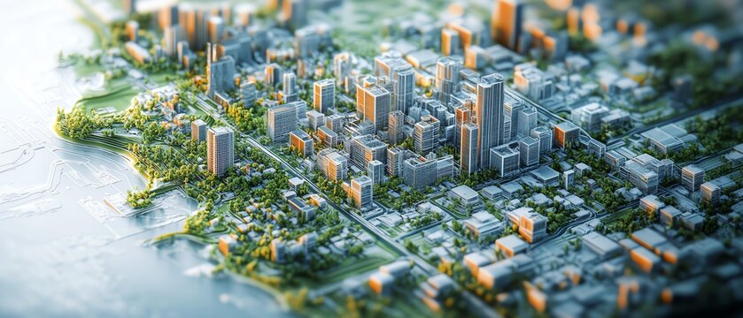 Precisionengineered urban master plan