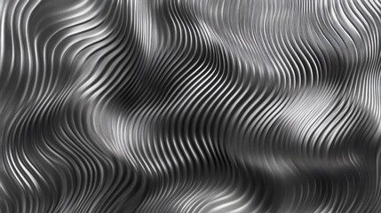 Abstract Metallic Wave Pattern Background Texture Design Illustration