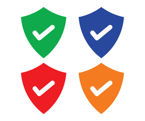 protection shield secure safety icon