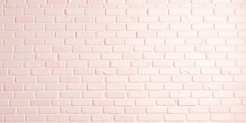 Fototapeta premium Textured Soft Pink Brick Wall as a Modern, Elegant Background for Various Uses