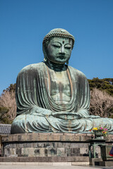 Die gro&szlig;e Buddha Statue in Kamakura
