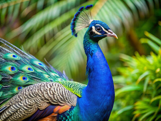 Obraz premium peacock with feathers