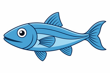 fish on a white background
