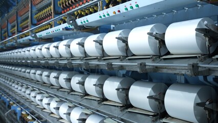 Coarse cotton factory in spinning production line and a rotating machinery and equipment production...
