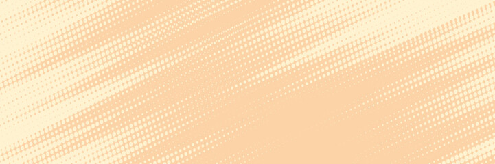 Abstract dots halftone brown color pattern gradient texture background