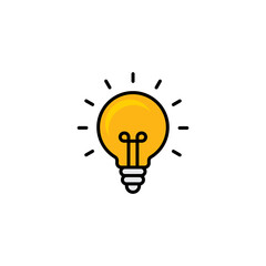 light bulb icon symbol