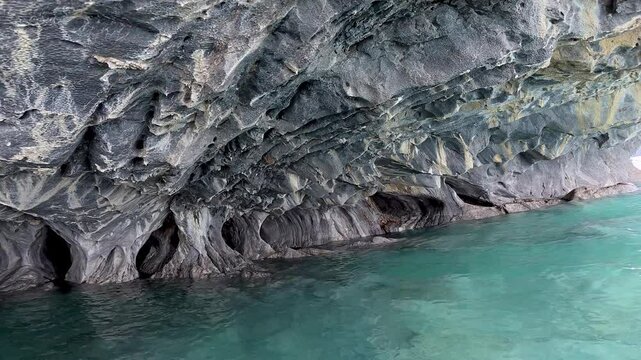Video of the Marble Caves on General Carrera Lake in Chilean Patagonia
