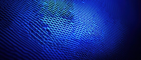 Abstract Blue Hexagonal Texture: A Deep Dive into Geometric Patterns