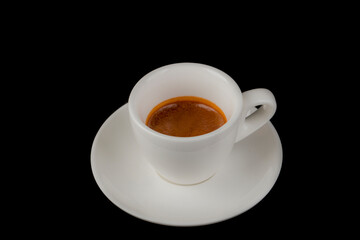 Hot Americano coffee 