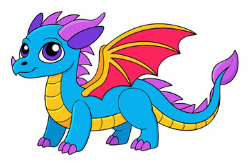 blue dragon cartoon