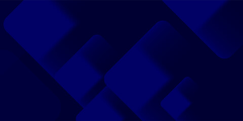 Fototapeta premium Blue abstract background with blue glowing diagonal rounded lines. Modern simple blue geometric design. Minimal shapes. Modern shiny geometric lines