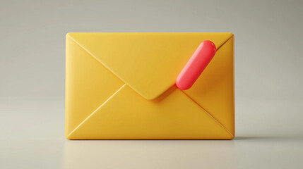 open envelope with a letter