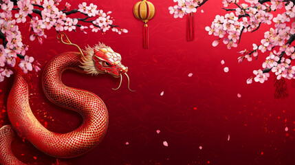 chinese new year door