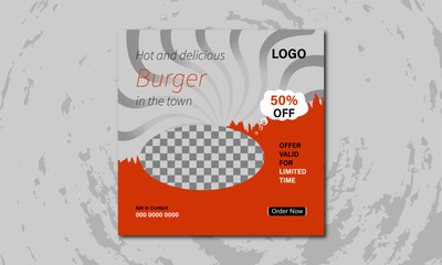 Food social media post For Business