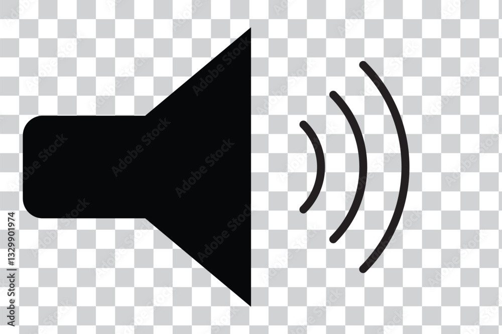 Canvas Prints speaker icon set. volume icon. noise icon symbol. sound icons