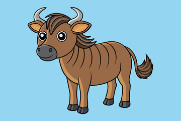 vector illustration of a horse