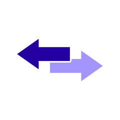 Icon a transfer, isolated against a clean background.
