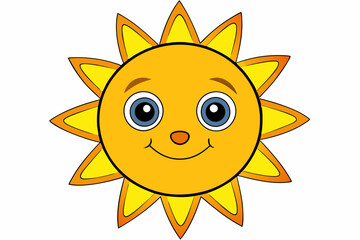sun cartoon character