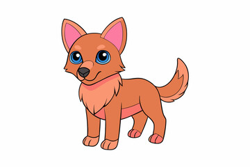 red fox cartoon