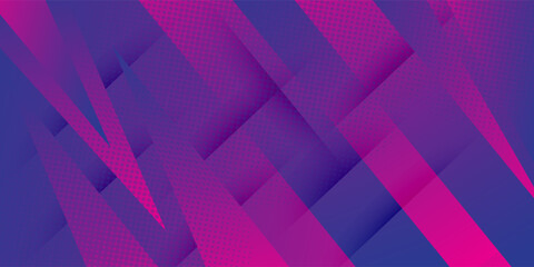 Fototapeta premium Dark Purple vector cover with stright stripes. Blurred decorative design in simple style with lines. Smart design for your business advert. eps 02