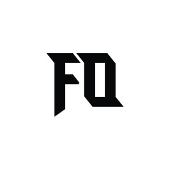 FO monogram logo design letter text name symbol monochrome logotype alphabet character simple logo