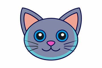A Cute animal vector art in illustration on a white Background 