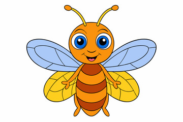 Cute animal vector art in illustration on a white Background 