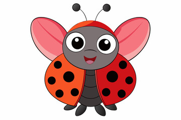 Cute animal vector art in illustration on a white Background 