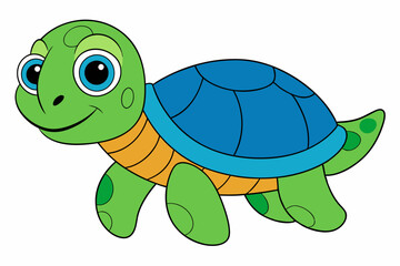 funny turtle cartoon