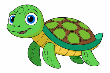 funny turtle cartoon