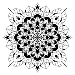 Mandala design illustration
