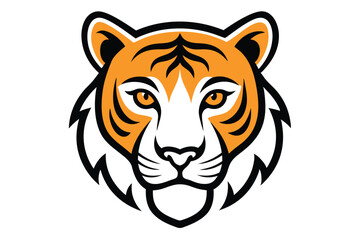 tiger head vector