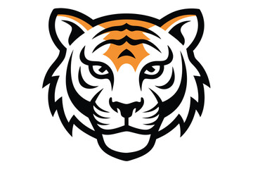 tiger head vector