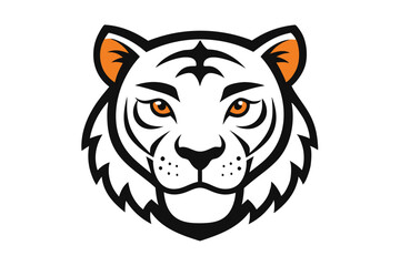 tiger head vector