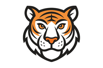 tiger head vector