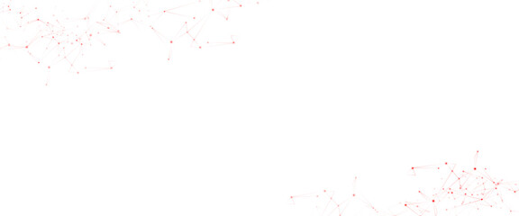 Vector Connect link background. global network technology concept. Digital technology futuristic internet network speed connection red background.