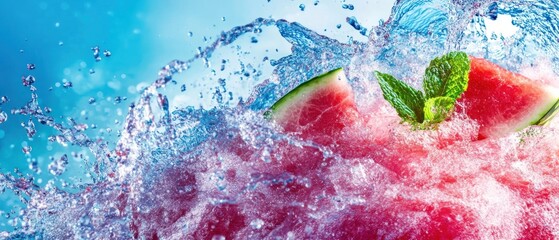 Refreshing Watermelon Splash: A Summertime Delight
